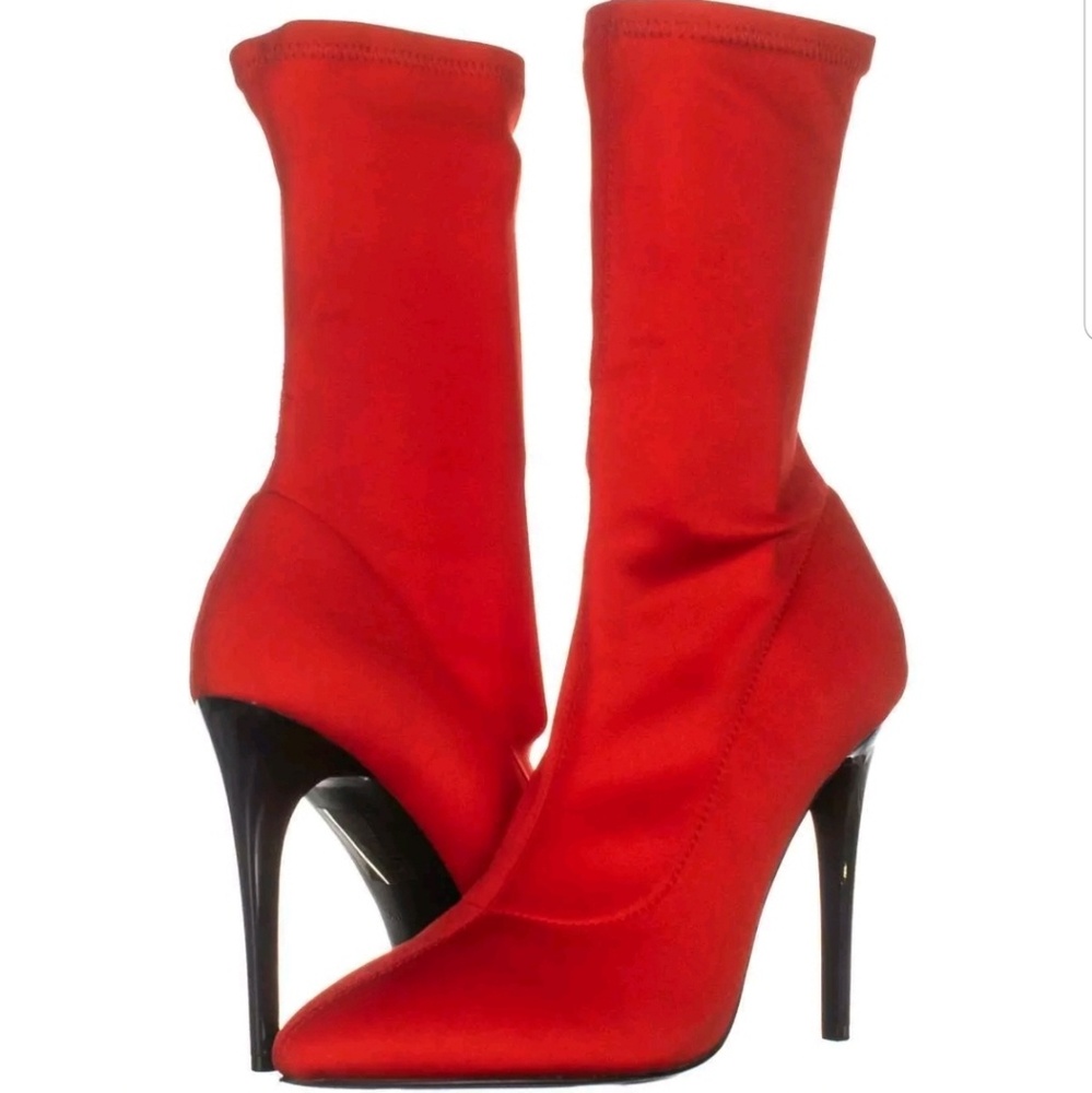 Red Sock Heels